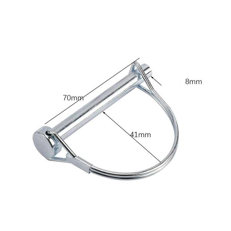 4Pcs Shaft Locking Pin, Safety Coupler Pin Trailer Coupler Pin for Trailers Lawn Garden, Hardware Pi