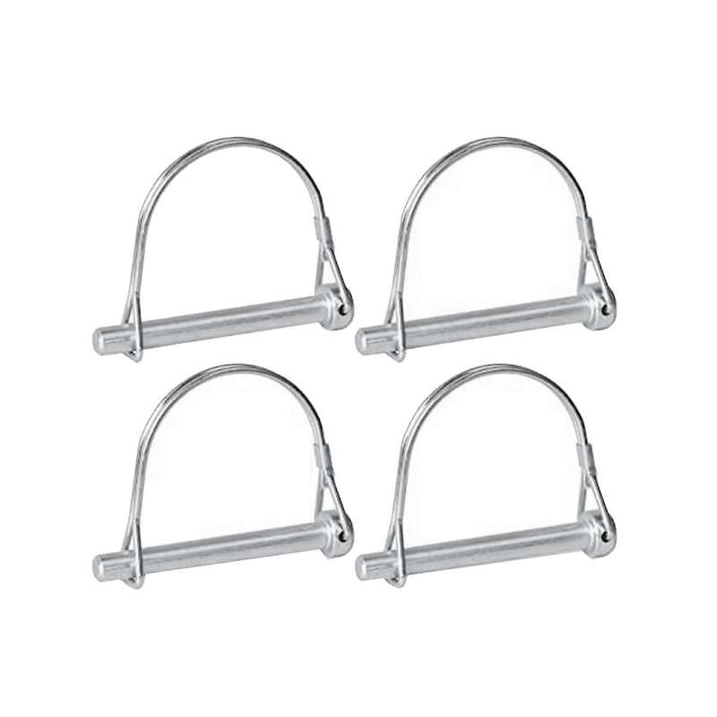 4Pcs Shaft Locking Pin, Safety Coupler Pin Trailer Coupler Pin for Trailers Lawn Garden, Hardware Pi