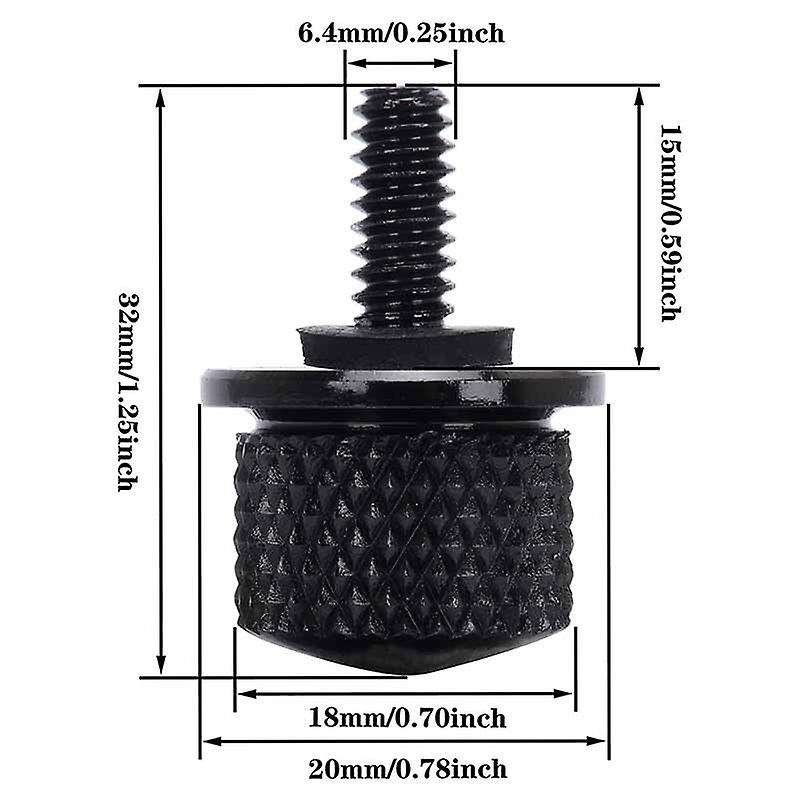 4Pcs Seat Mount Bolt Billet Screw for Touring Street Glide Motorcycle Accessories