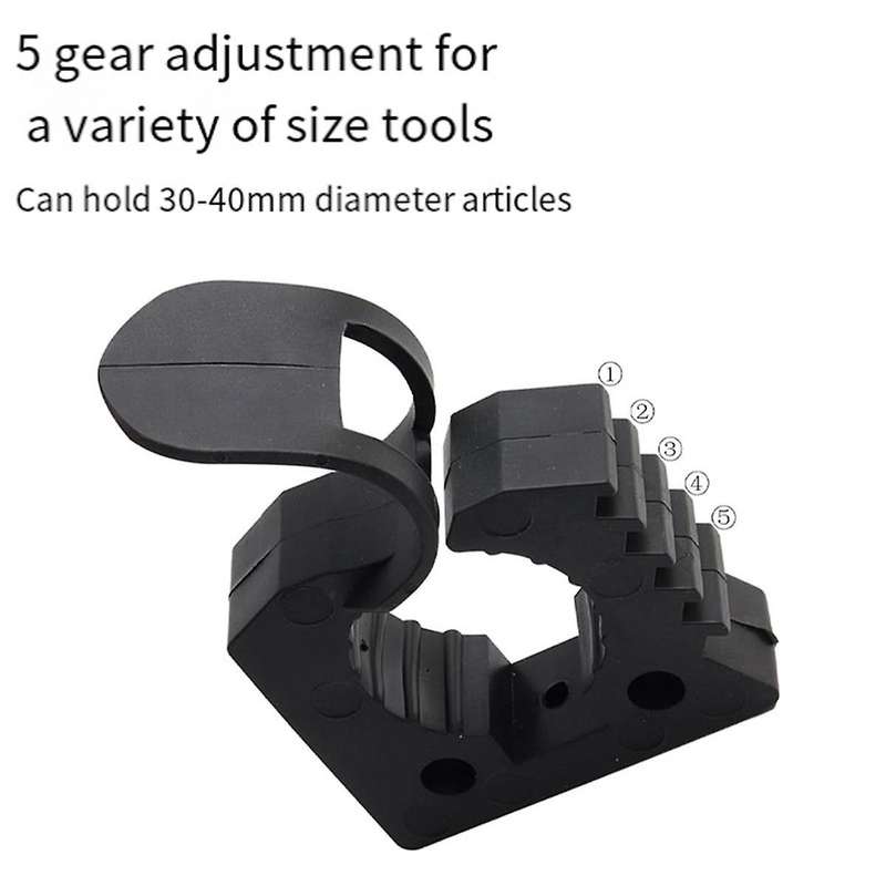 4Pcs Shovel Holder Mount for 1-1/7in to 1-4/9in Diameter Tools & Equipment, Roof Rack Mount for RV