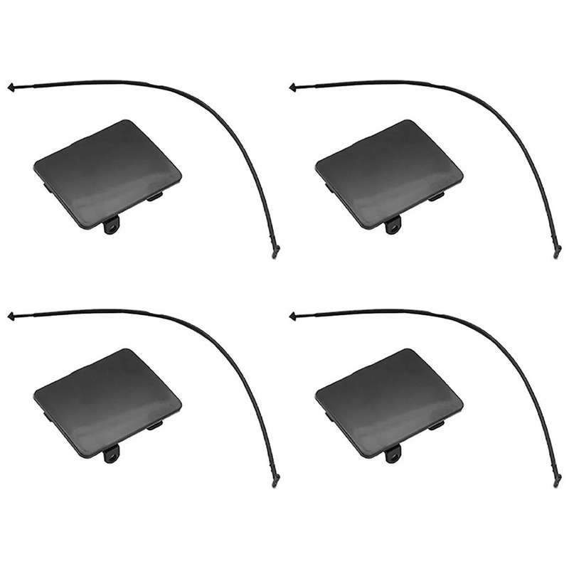4pcs Side Skirt Jack Hole Cover Bumper Cap 1406980330 for S-Class W140 W220 2000-2006