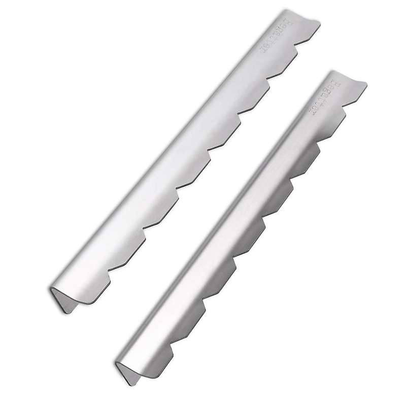 4pcs Skewer Holders Anti- Groove Skewer Support Stainless Steel Barbecue Grilling Shish Kabob Rack