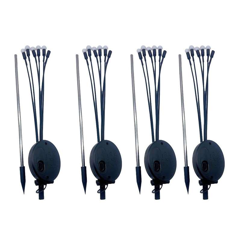 4pcs Solar Firefly Lights, Garden Lights, Outdoor Waterproof Lawn Lights, Garden Landscape Decoratio
