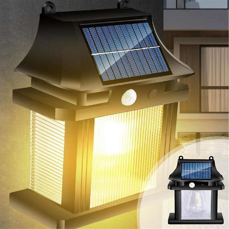 4PCS Solar Lights Outdoor LED Solar Outdoor Garden Light Solar Light Bright Waterproof Outdoor Sola