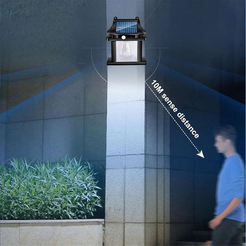 4PCS Solar Lights Outdoor LED Solar Outdoor Garden Light Solar Light Bright Waterproof Outdoor Sola
