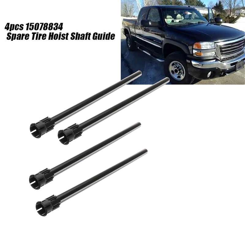 4pcs Spare Tire Hoist Shaft Guide 15078834 for Esv Ext 1999-2013
