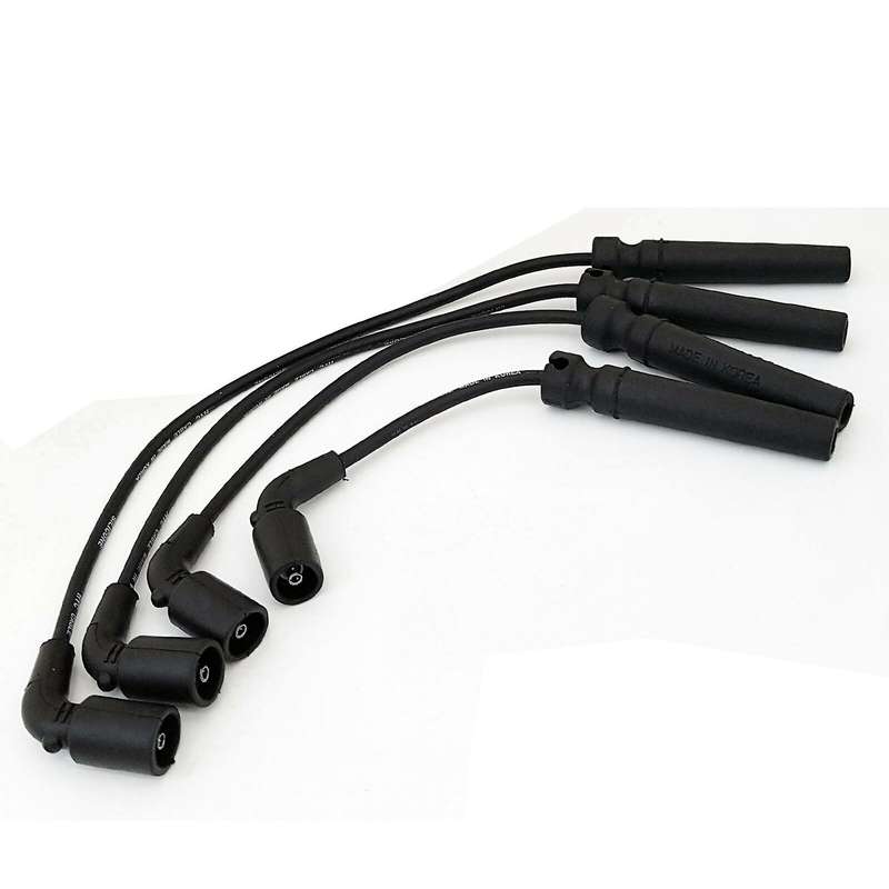 4pcs Spark Plug Wire for Excelle 1.6 Aveo Cruze Kalos Rezzo Kalos Nubira Rezzo 96497773
