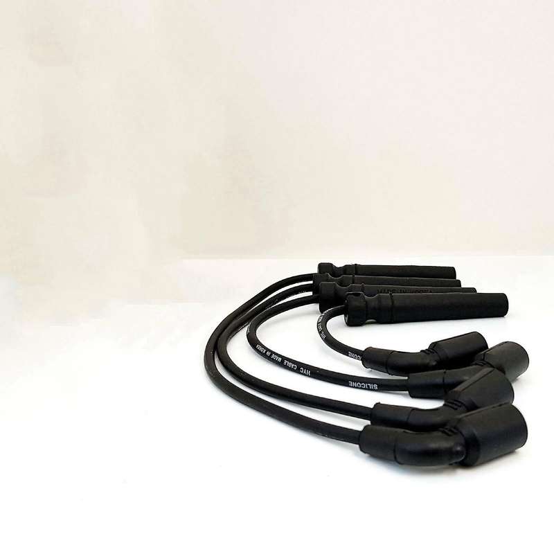 4pcs Spark Plug Wire for Excelle 1.6 Aveo Cruze Kalos Rezzo Kalos Nubira Rezzo 96497773