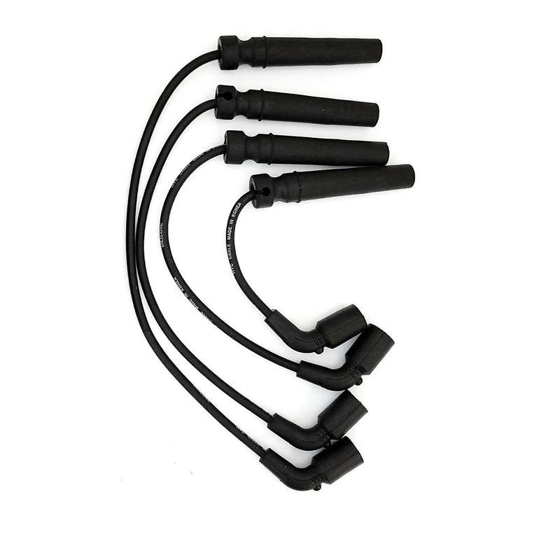 4pcs Spark Plug Wire for Excelle 1.6 Aveo Cruze Kalos Rezzo Kalos Nubira Rezzo 96497773
