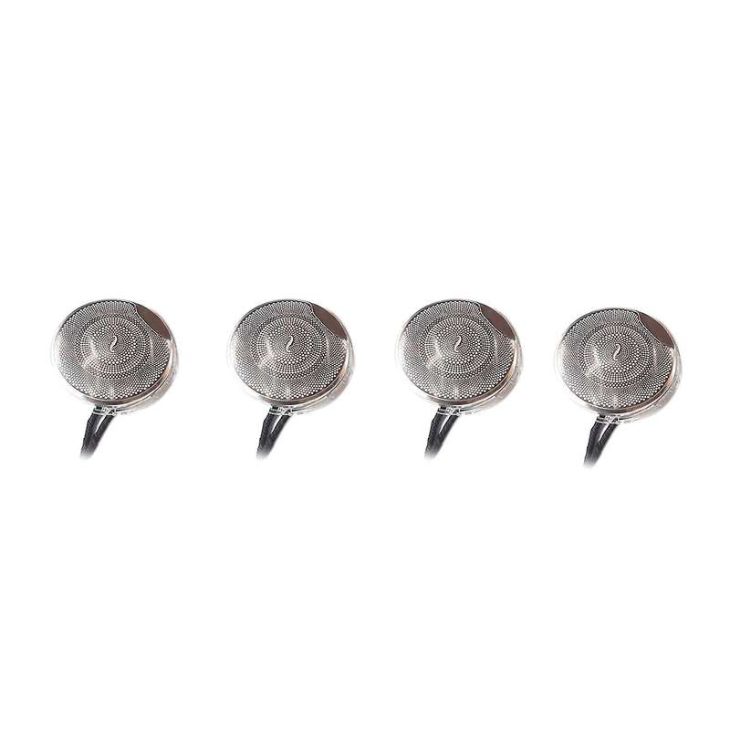 4Pcs Speaker Light Covers, Synchronous Car Ambient Light 3 Colors for C/GLC 807 808