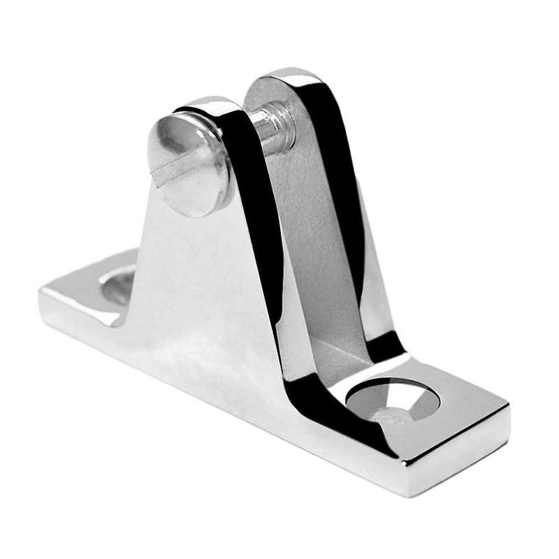 4Pcs Stainless Boat Deck Hinge Bimini Top Fitting 90 Degree Pin