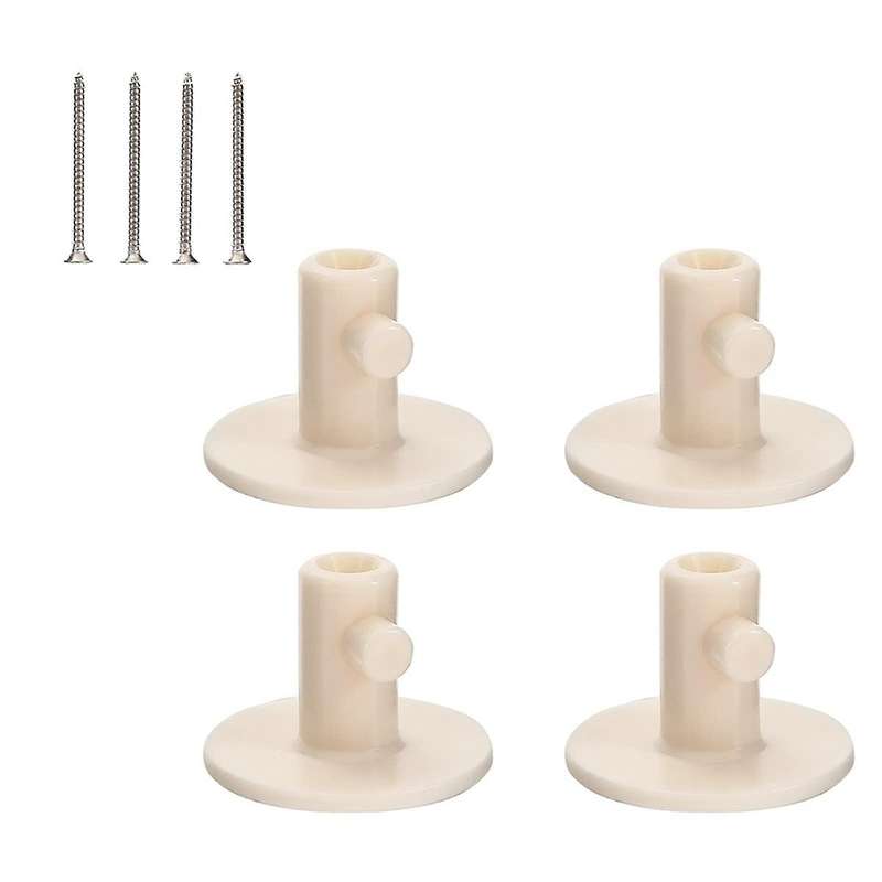 4Pcs Stand Mixer Holders, Kitchen Storage Organizer with Screw-In Mixer Attachments Organizer