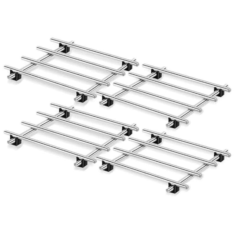 4Pcs Stainless Steel Trivet for Pots and Pans Pot Trivets Cooling Racks for Hot Pads Cooking and Bak