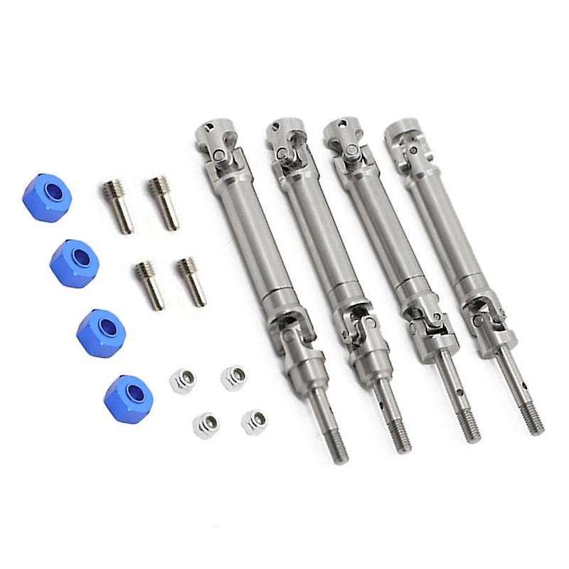 4pcs Steel Front and Rear Drive Shaft Cvd for 1/10 Traxxas Slash
