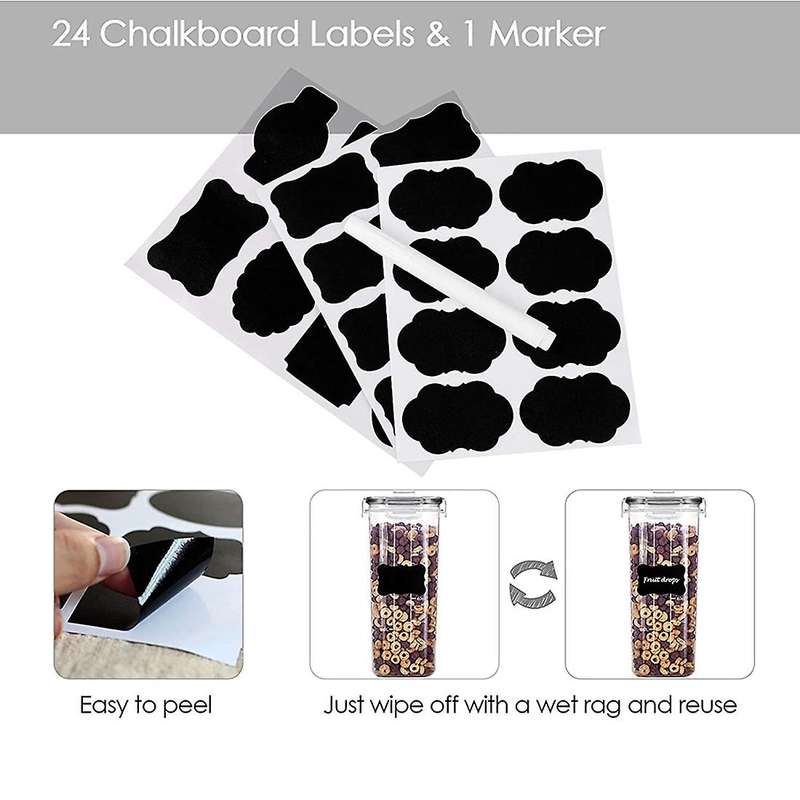 4pcs Storage Container Set, Pp Airtight Food Storage Containers 4l for , Snacks and Sugar
