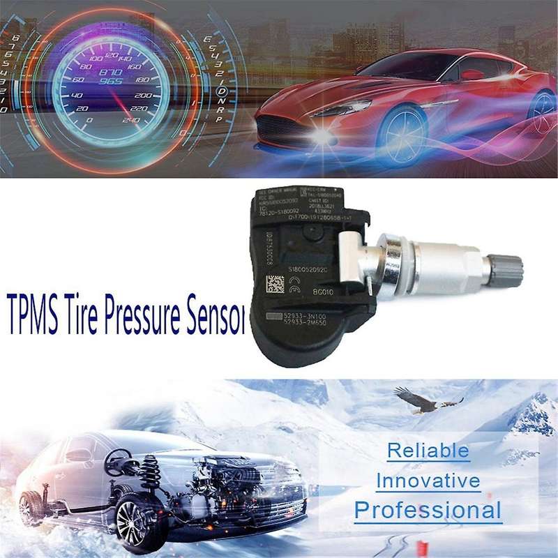 4pcs Tire Pressure Sensor 52933-3n100 529333n100 529332m650 Tpms Valve Wheel Pressure Monitor Syste