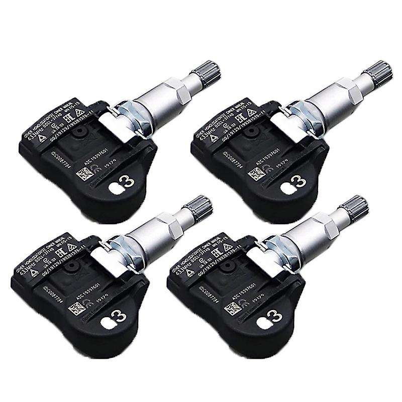 4Pcs TPMS for for -30 3 (BP) B-Hatch Xev 2019-2024 Tire Pressure Sensor BDEL-37-140 433Mhz