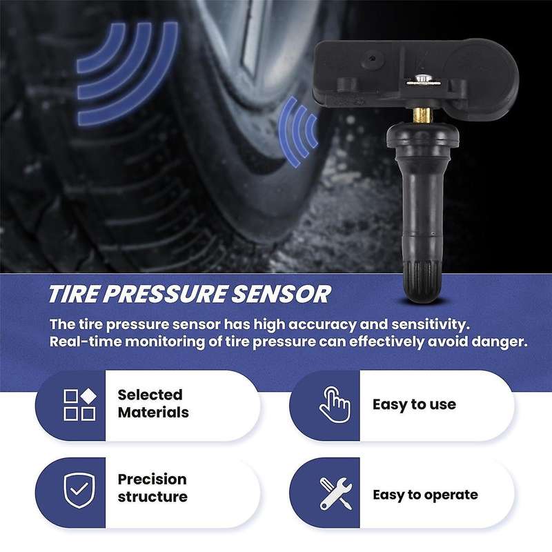 4Pcs TPMS Tire Pressure Monitor Sensor 315MHz 9L3T-1A180-AF for Focus E-150