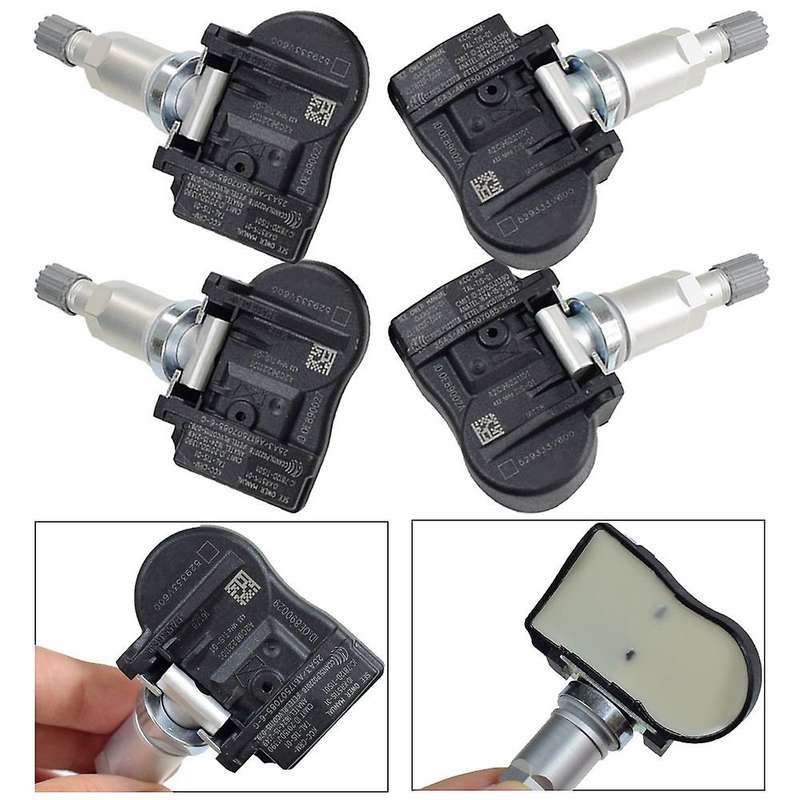 4Pcs TPMS Tire Pressure Monitor Sensor 433MHz 52933-3V600 for Grandeur
