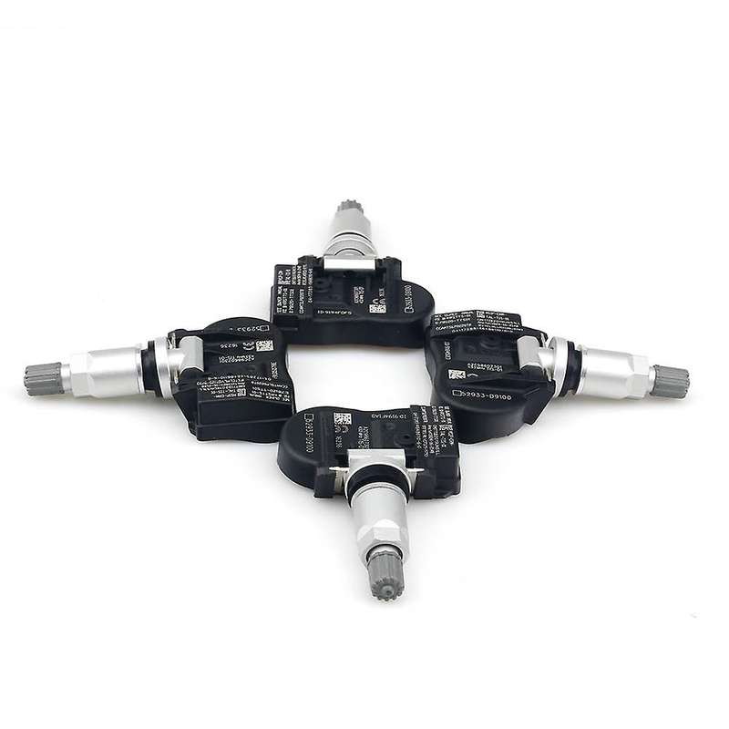 4Pcs TPMS Tire Pressure Monitor Sensor System 433Mhz Fit for 52933D9100 52933-D9100