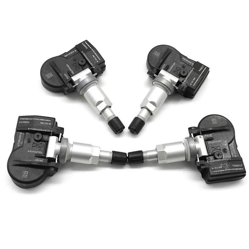 4Pcs TPMS Tire Pressure Monitoring Sensor 52933-D4100 for Sport Sorento Soul 16-20