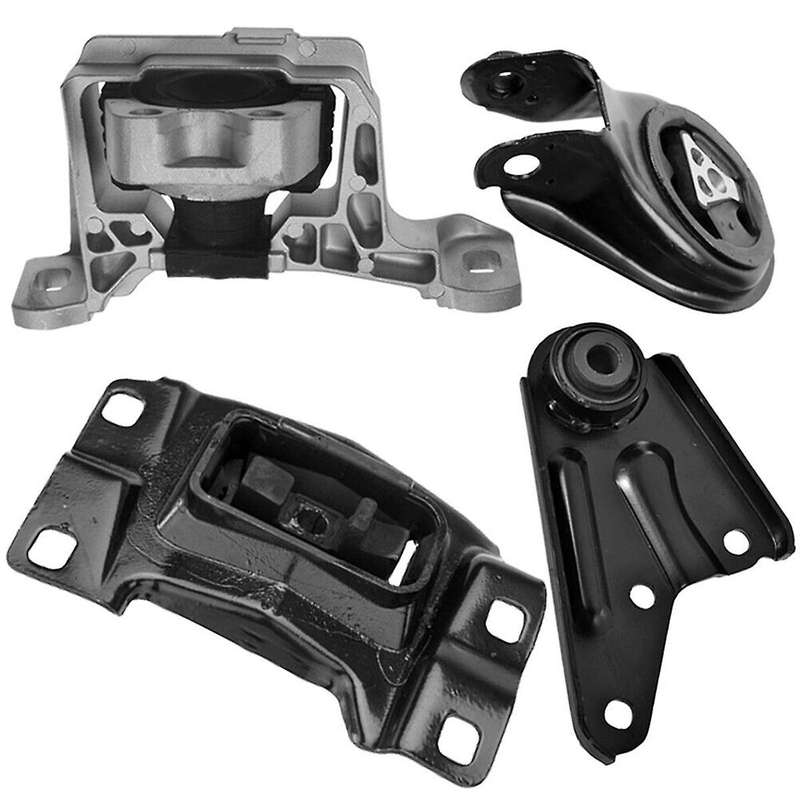 4Pcs Trans Engine Mount Torque Strut Bracket Set for 3 2.0L 2004-2009 BP4N-39-070D BP4S-39-040 BCM43