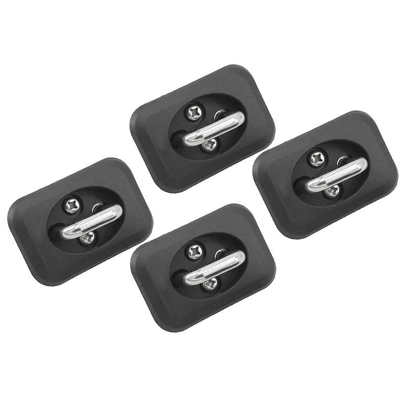 4Pcs Truck Rear Tail Box Lock Hook Tie Down Anchors Truck Bed Side Wall Anchors for 2000-2013 -