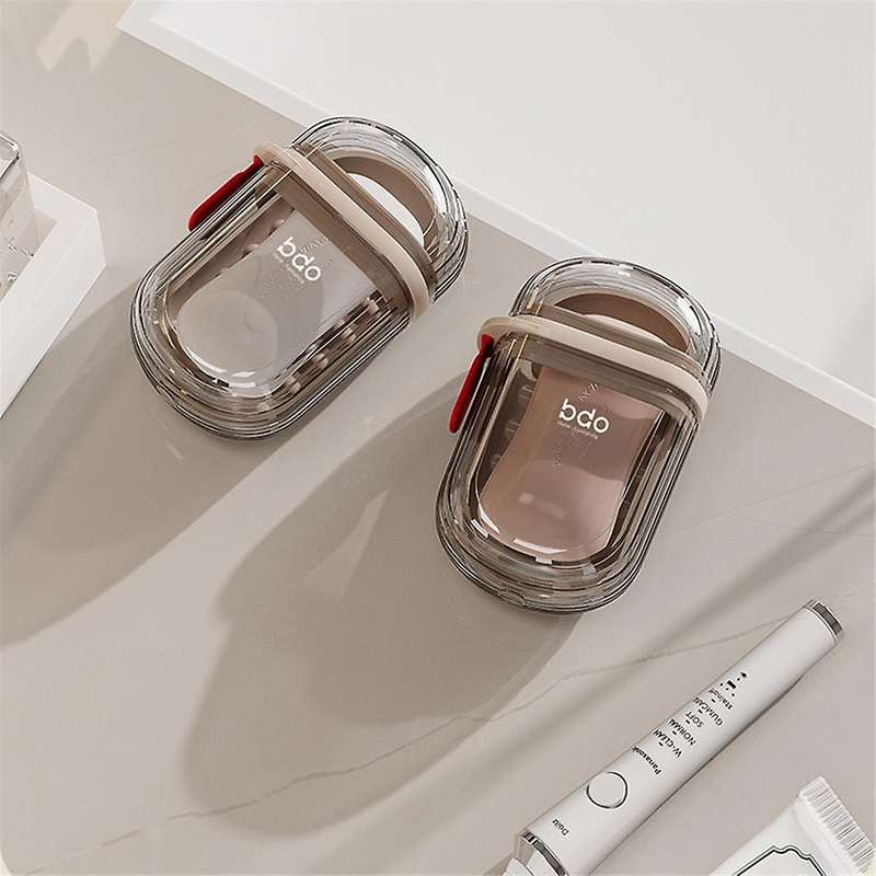 4PCS Travel Soap Case Portable Soap Holder Travel Soap Container with Lid Portable Bar Soap Case Tra