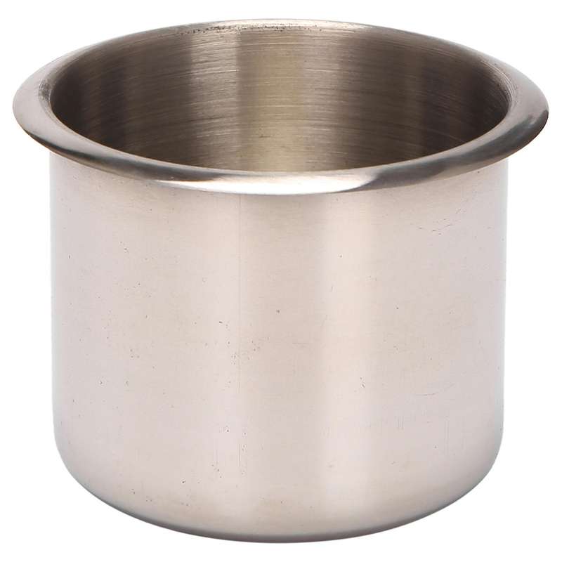 4Pcs Universal Boat Cup Holder 68X55mm Stainless Steel Drop in Drink Cup Holder for Poker Table Cou