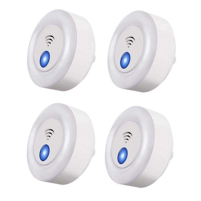 4PCS Ultrasonic Mosquito Repellent Electronic Rat Repeller Can Repel Mice,Mosquitoes,Cockroaches,Fli