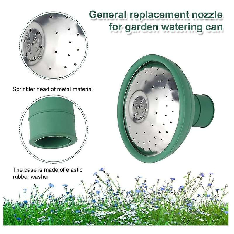 4Pcs Universal Garden Watering Can Rose Replacement,Watering Can Spout Cap Nozzle Replacement Garden