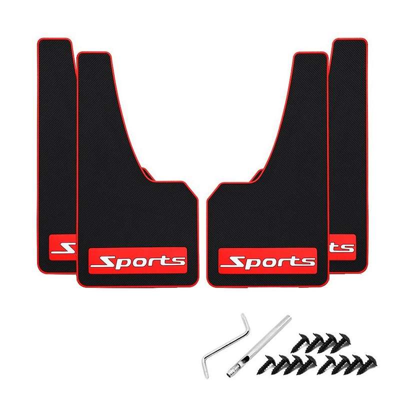 4Pcs Universal Mud Flaps Mudguards Splash Guards for All Car SUV Truck --