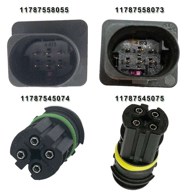 4Pcs Up & Downstream Oxygen Sensor for E83 E90 E91 E92 E93 128I 11787558073,11787558055,11787545075