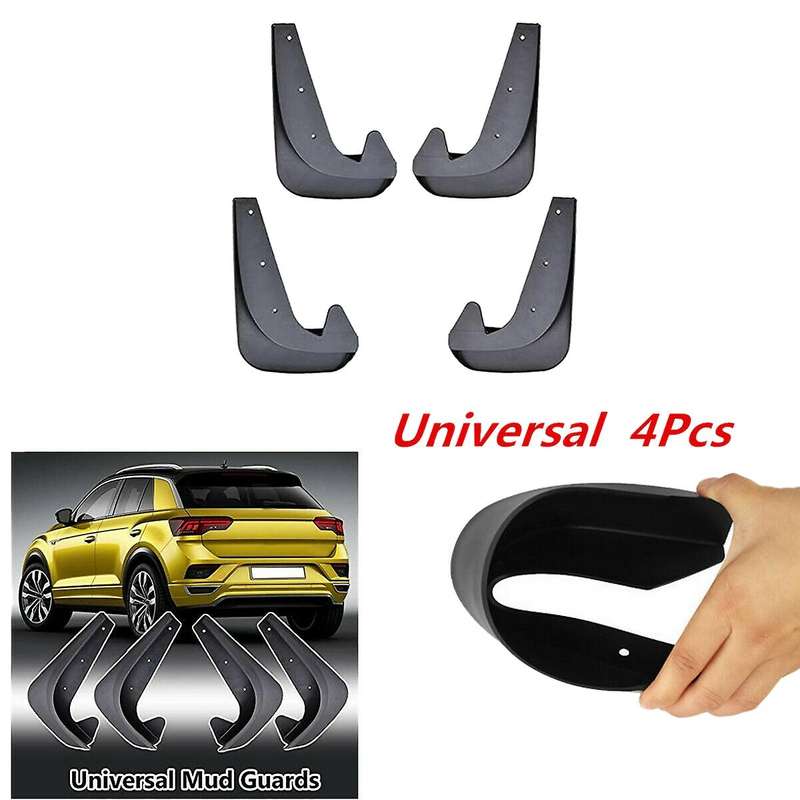4pcs Universal Mud Flaps Mudguards Splash Guards for Car Suv Sedan ---