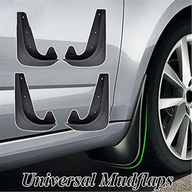 4pcs Universal Mud Flaps Mudguards Splash Guards for Car Suv Sedan ---