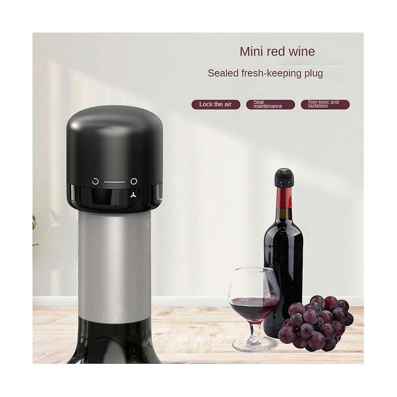 4pcs Vacuum Red Wine Stopper Set Sealed Bottle Stopper Leak-proof Retain Freshness Wine Bottle Plug