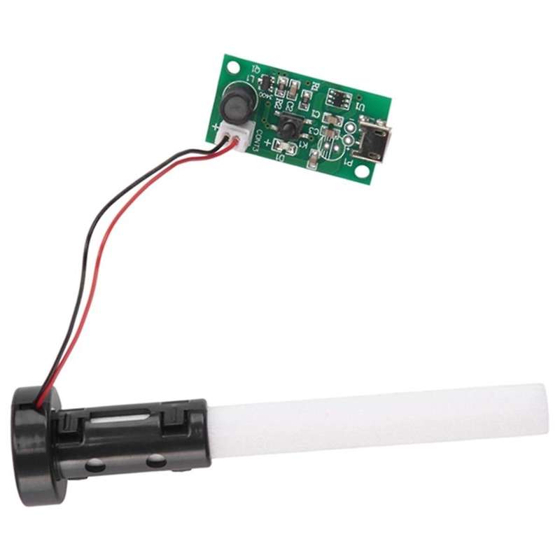 4Pcs USB Mini Humidifier Mist Driver Circuit Board Fogger Atomization Film Atomizer Sheet DIY Kits