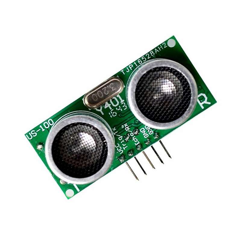 4pcs Us-100 Ultrasonic Sensor Module Dc 2.4v - 5v with Temperature Compensation Range Distance