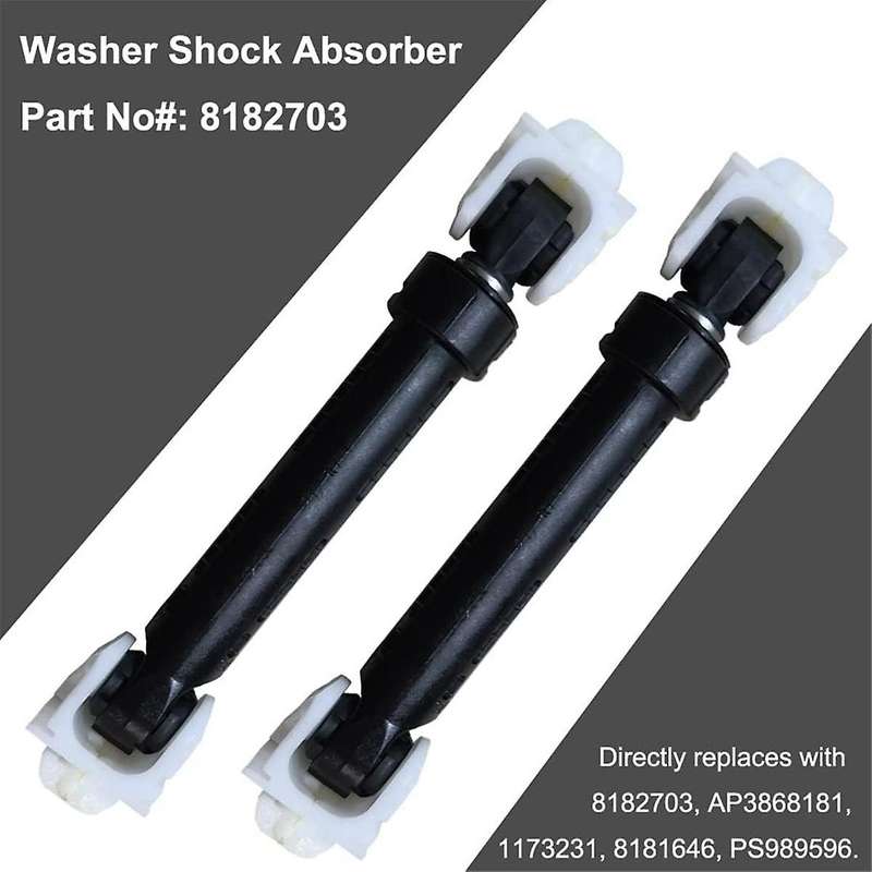 4pcs Washer Shock Absorbers Replacement for Replaces 8182703 Ap3868181 1173231 8181646, Ps989596