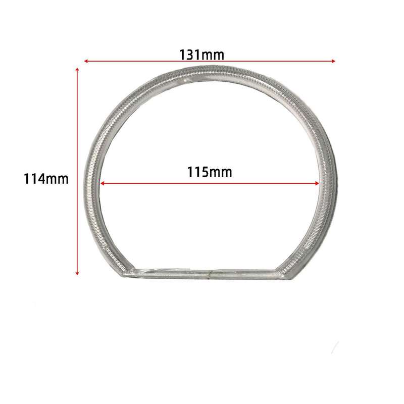 4Pcs White Headlight CCFL LED Angel Eyes Kit Halo Ring DRL Turn Signal Light CCFL Headlight Lamp For