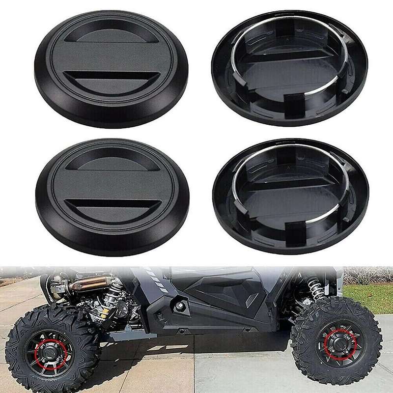 4pcs Wheel Tire Rim Hub Center Cap Cover 1522872-655 for 2017+ Rzr Xp Xp4 Rs1 1000 Turbo / Center