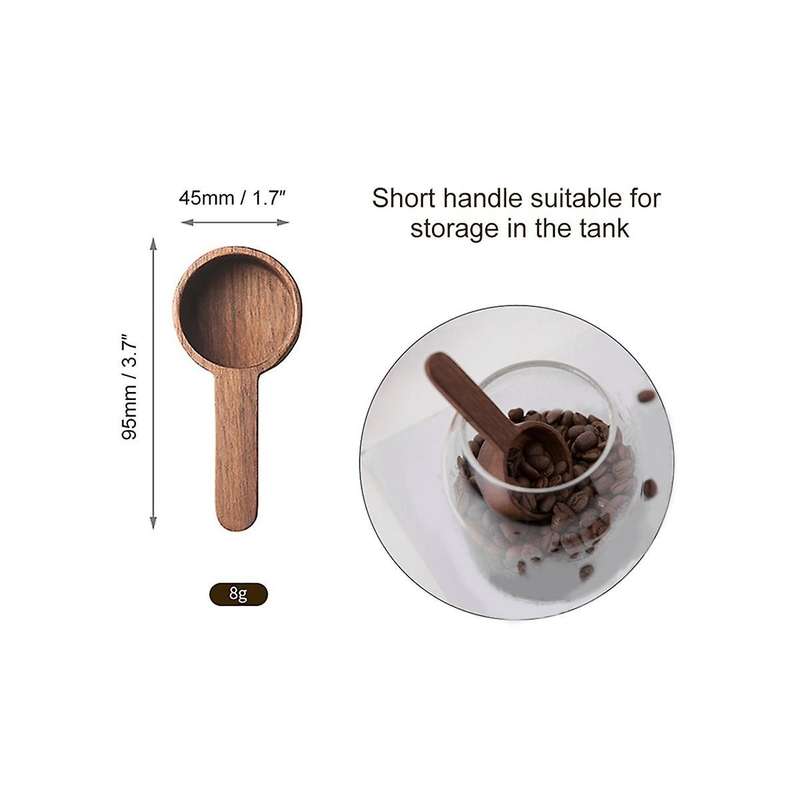4pcs Wooden Measuring Spoon Set Kitchen Tea Coffee Spoon Cooking Household Measuring Utensils
