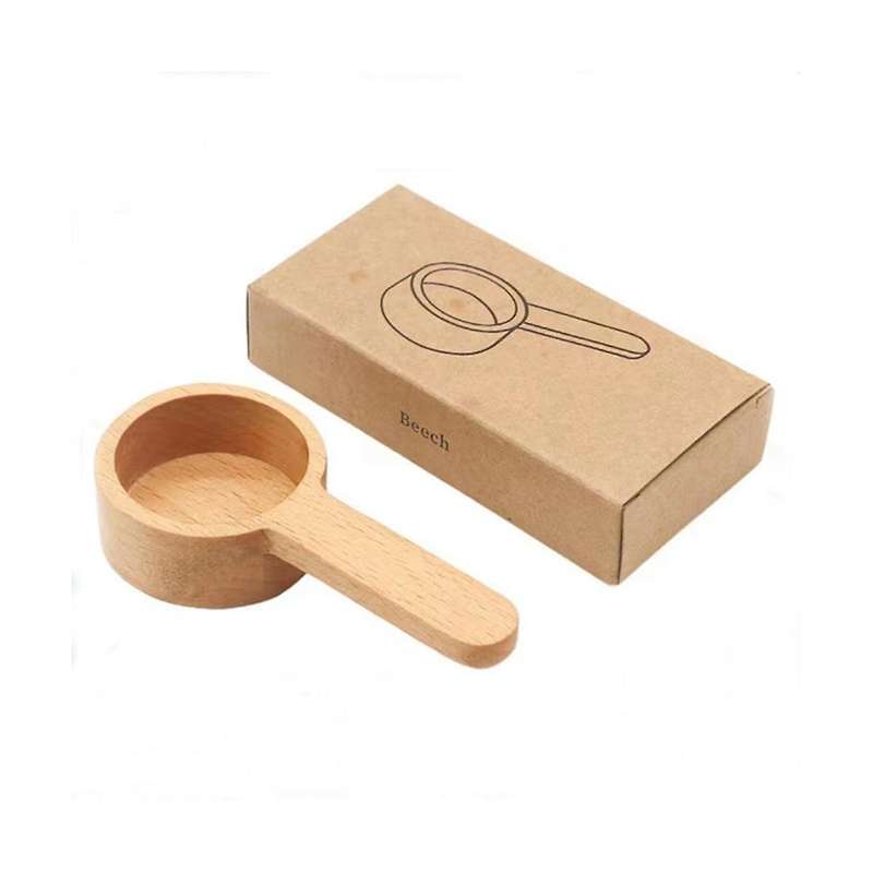 4pcs Wooden Measuring Spoon Set Kitchen Tea Coffee Spoon Cooking Household Measuring Utensils