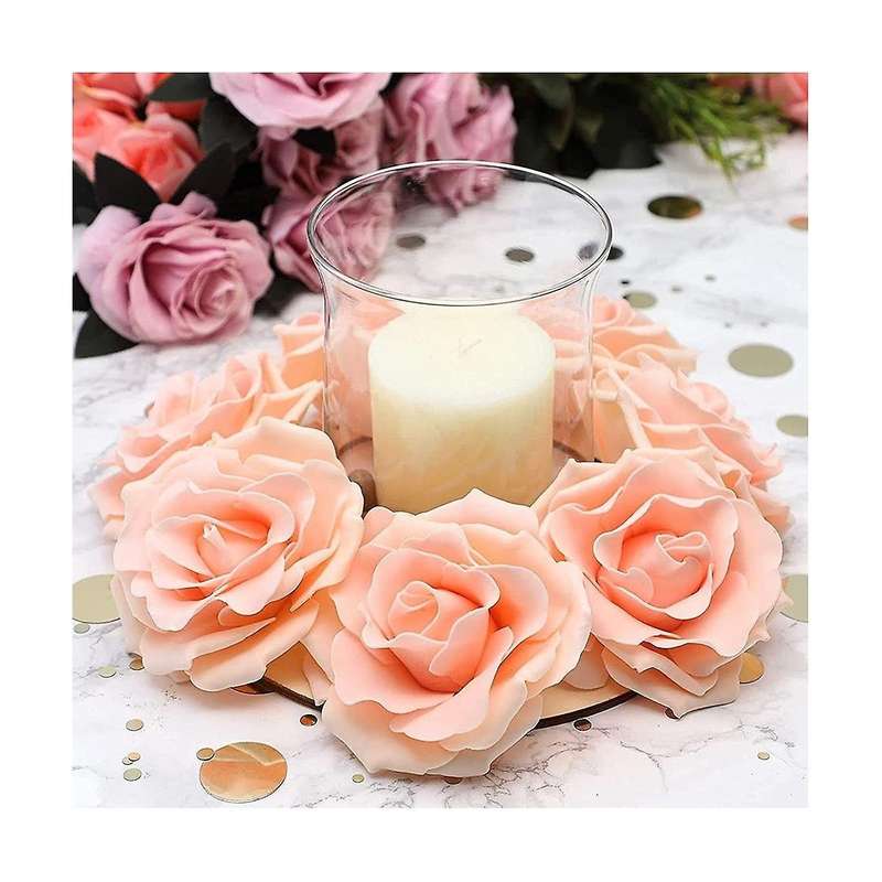 4pcs Wood Wreath Frame Crafts Diy Christmas 's Day Easter Holiday Wreath Wall Home Decor