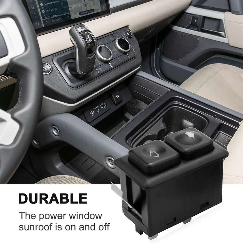 4Pcs Window Sunroof Switch Illuminated for E30 E24 E28 From 09/1986 61311381205 / 61 31 1 381 205