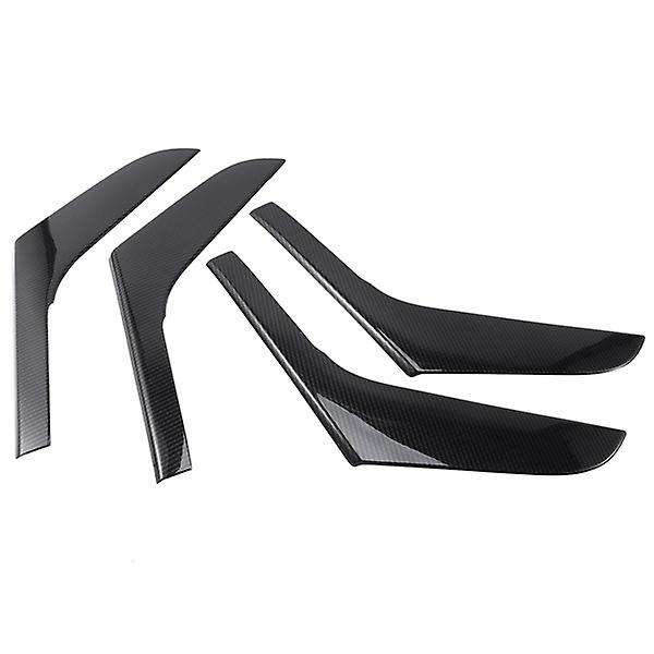 4pcs/lot Car Stickers Abs Carbon Fiber Grain Interior Door Armrest Decoration Cover for Golf 6 Mk6