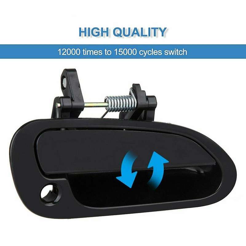 4Pcs/Set Auto Exterior Outer Door Handle Smooth 4-Door Sedan for ACCORD 1998-2002 72140-S84-A01 HO-3