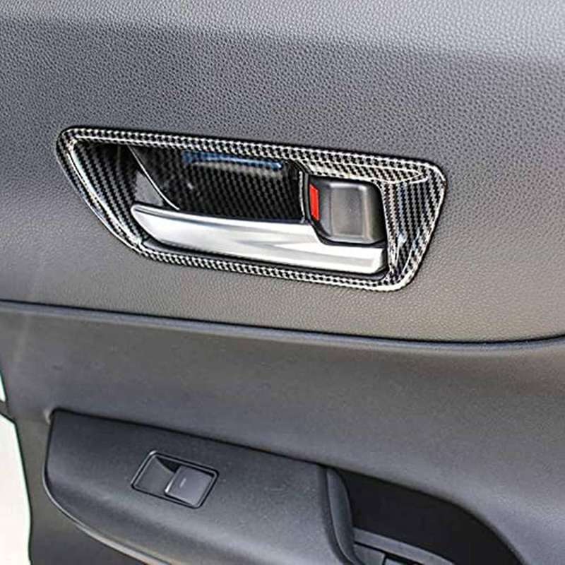4Pcs/Lot Mahogany Car Door Handle Cup Bowl for Venza XU80 2020 2021 2022 Inner Door Handle Bowl Cove