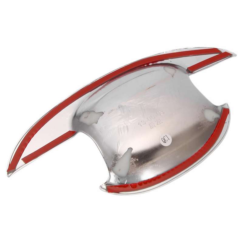 4Pcs/Set Car ABS Chrome Door Handle Bowls Cover Trim for 3008 2009 2010 2011 2012 2013 2014 Car Acce