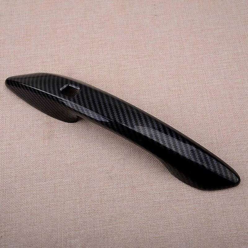4Pcs/Set Carbon Fiber Texture Car Door Handle Panel Cover Trim for 10Th DN8 2020